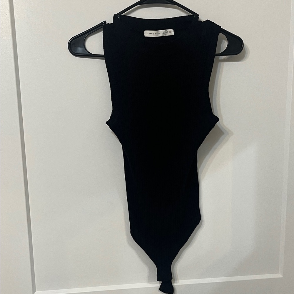 Altar'd State Classic Black Knit Top